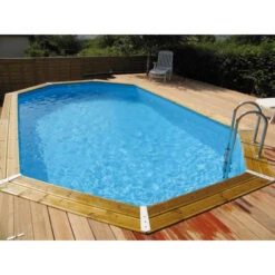 Piscine En Bois Octogonale Ubbink Azura 4,90 X 3,55 X 1,30 M - Liner Bleu 9 Piscine En Bois Octogonale Ubbink Azura 4,90 X 3,55 X 1,30 M - Liner Bleu -Intex Soldes Boutique piscine ubbink azura 490 355 130 bleu 2