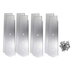 Kit De 8 Pièces Finition Margelles 135° Ubbink Alu Piscine Bois Octogonale 9 Kit De 8 Pièces Finition Margelles 135° Ubbink Alu Piscine Bois Octogonale -Intex Soldes Boutique platine linea droit set 8 finition margelles ubbink alluminium studio 6