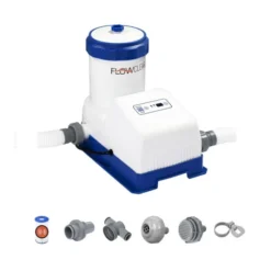 Épurateur à Cartouche Tactile Et Intelligent Bestway -Intex Soldes Boutique pompe de filtration smart touch wifi 7750l 5